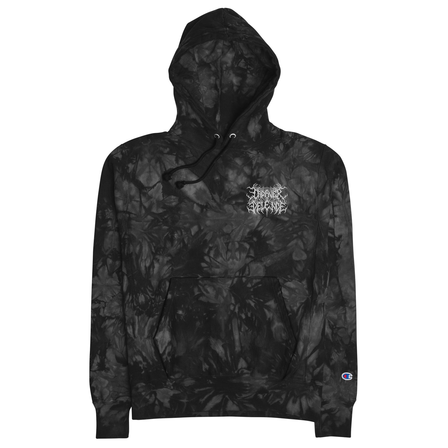 Unisex Logo Champion tie-dye hoodie