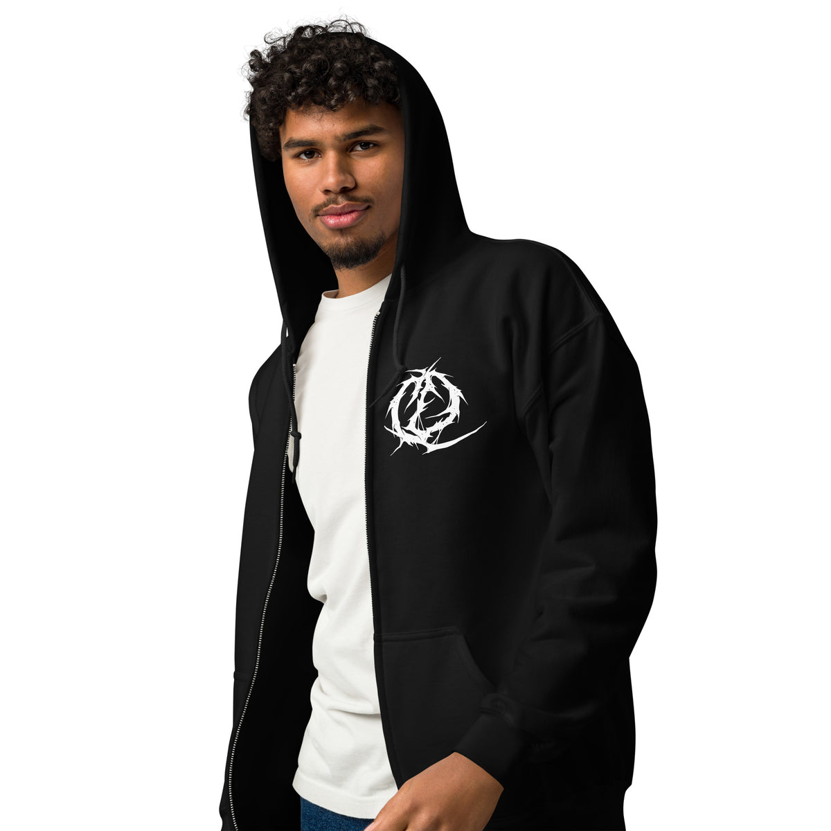 Unisex Logo Zip-up Hoodie – Cadaver Delende