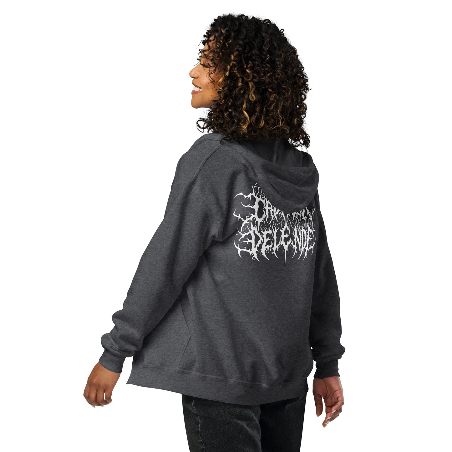 Unisex Logo Zip-up Hoodie