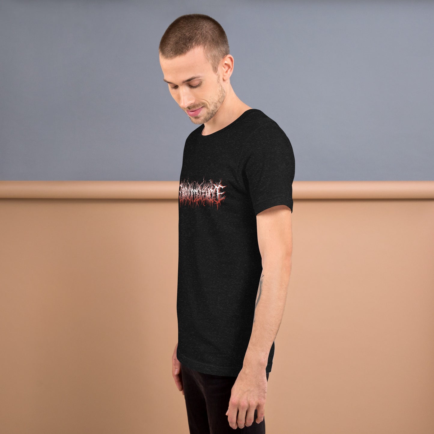 Red-Fade Logo Unisex t-shirt